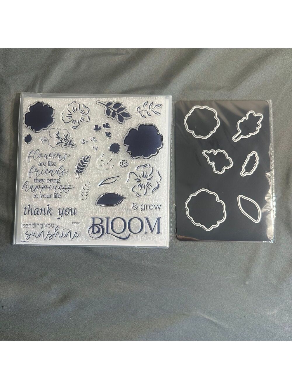 Close To My Heart Acrylic Stamp and Thin Cut Set